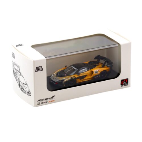 1:64 LCD Models McLaren Senna GTR 2021 Electroplating Orange #12 - LCD64024-OR