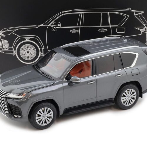 1:18 LCD Models Lexus LX600 SUV 2024 grey metallic LCD18021-GR
