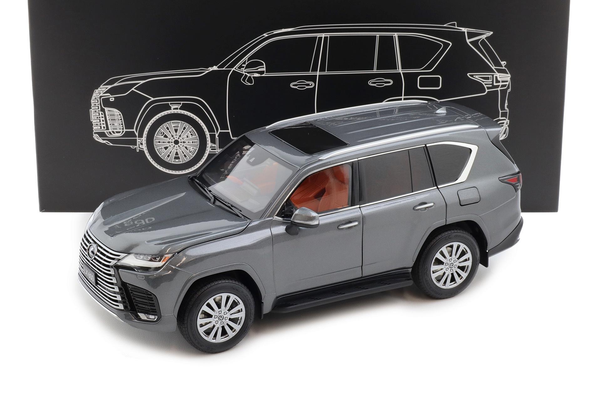 1:18 LCD Models Lexus LX600 SUV 2024 grey metallic LCD18021-GR