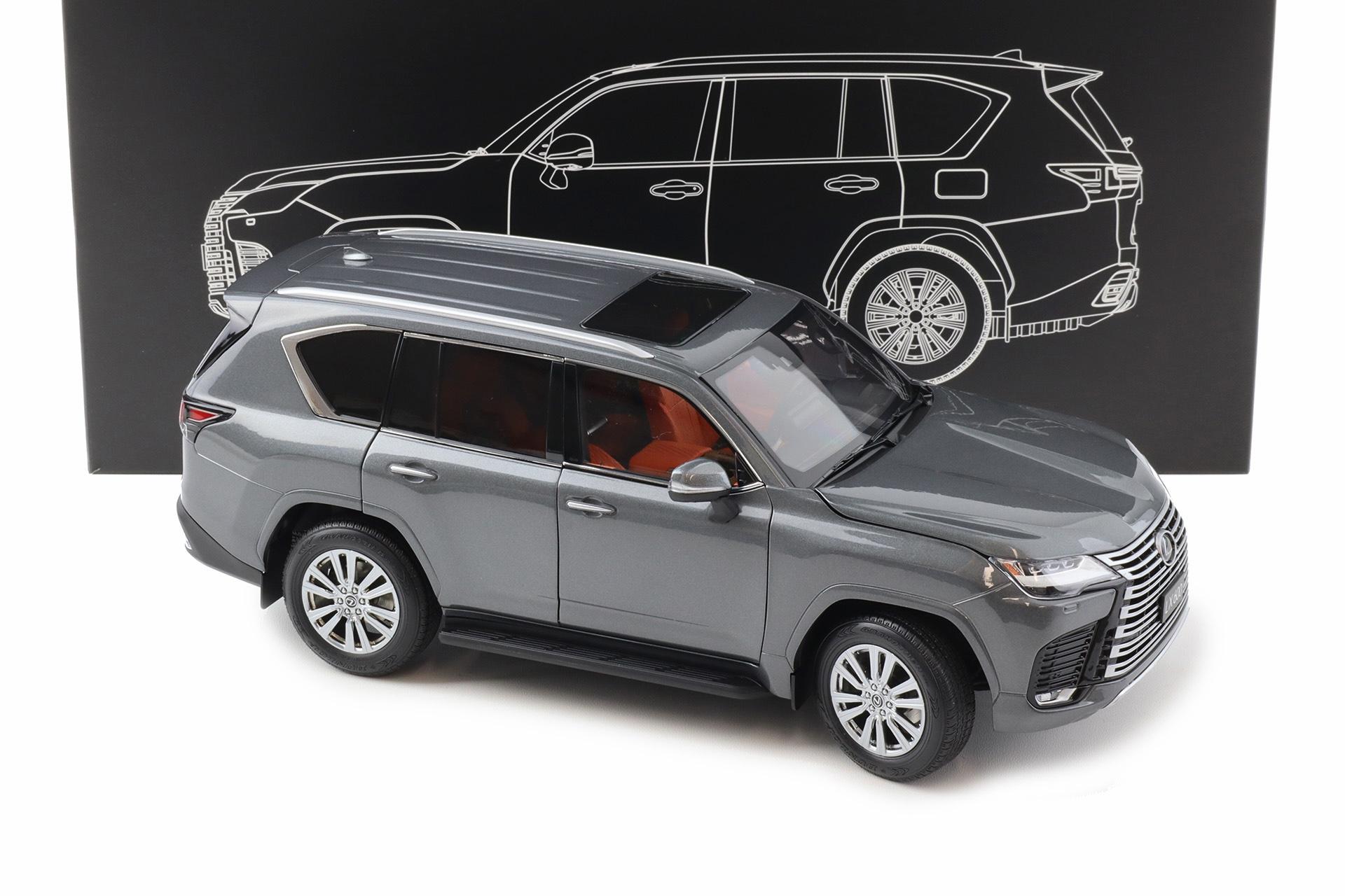 1:18 LCD Models Lexus LX600 SUV 2024 grey metallic LCD18021-GR