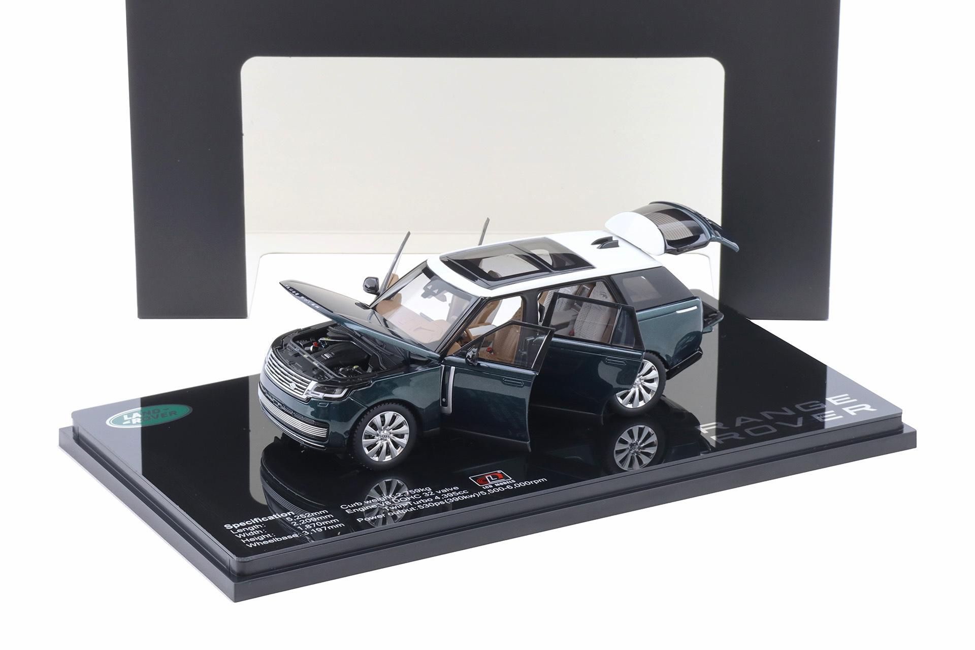 1:43 LCD Models Land Rover Range Rover SV SERENITY green/ white LCD43014-GW