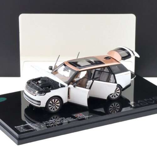 1:43 LCD Models Land Rover Range Rover SV SERENITY white/ gold LCD43014-WH