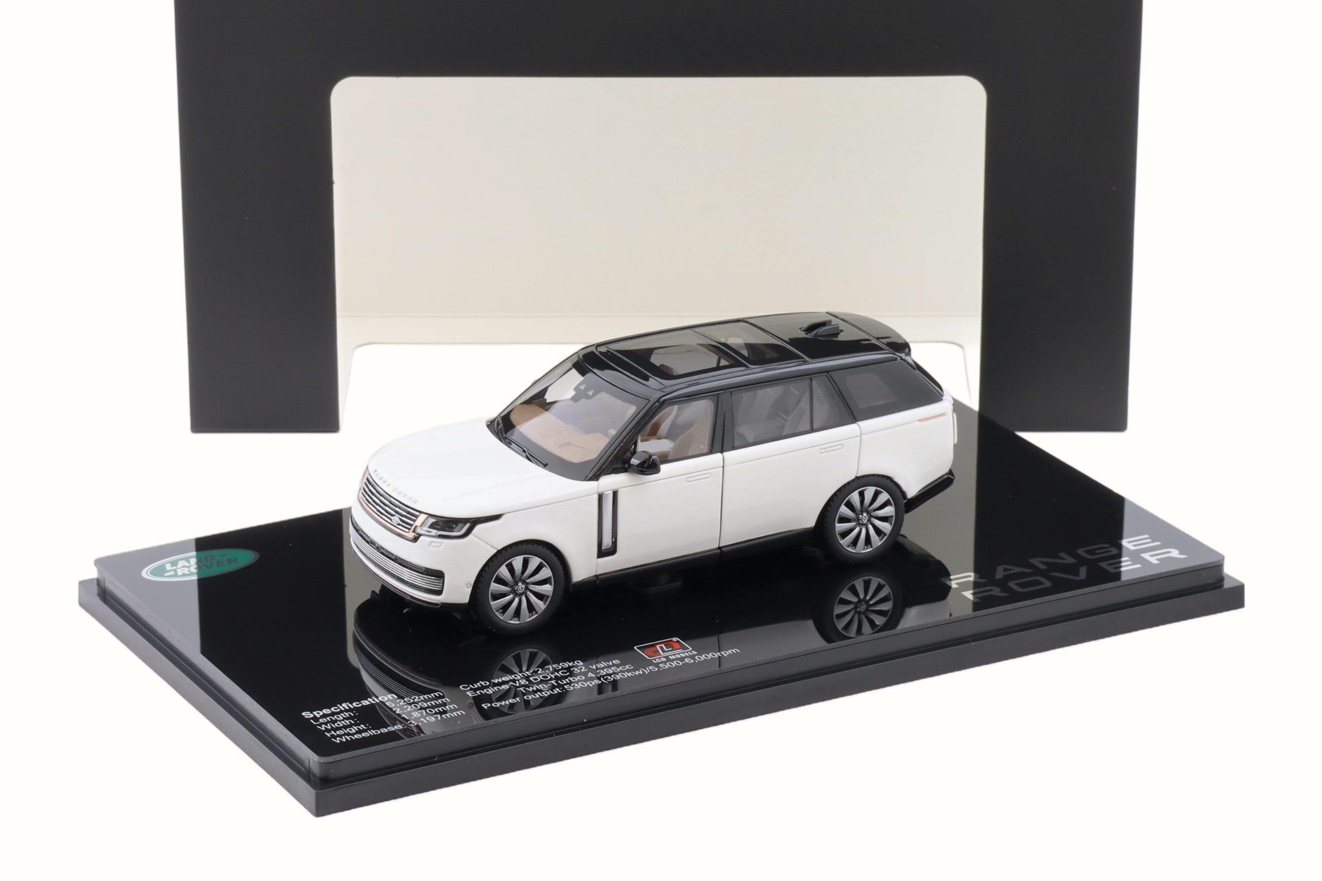 1:43 LCD Models Land Rover Range Rover SV SERENITY white/ black LCD43014-WB