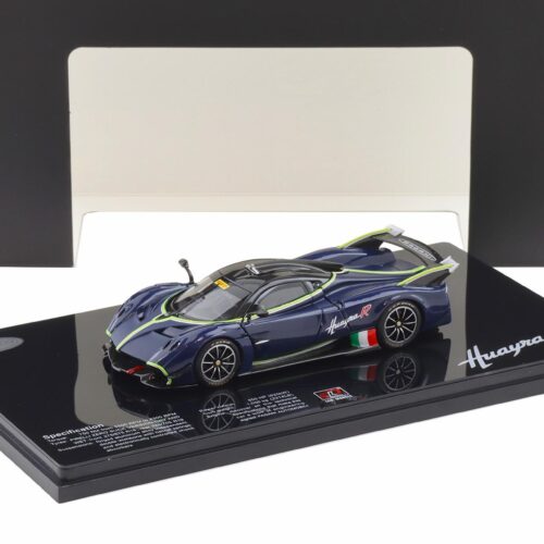 1:43 LCD Models Pagani Huayra R 2021 Full Carbon blue LCD43017-CBU