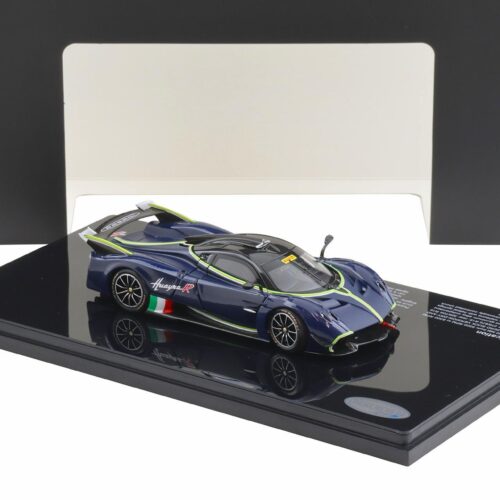 1:43 LCD Models Pagani Huayra R 2021 Full Carbon blue LCD43017-CBU