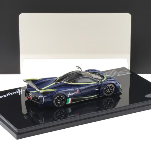 1:43 LCD Models Pagani Huayra R 2021 Full Carbon blue LCD43017-CBU