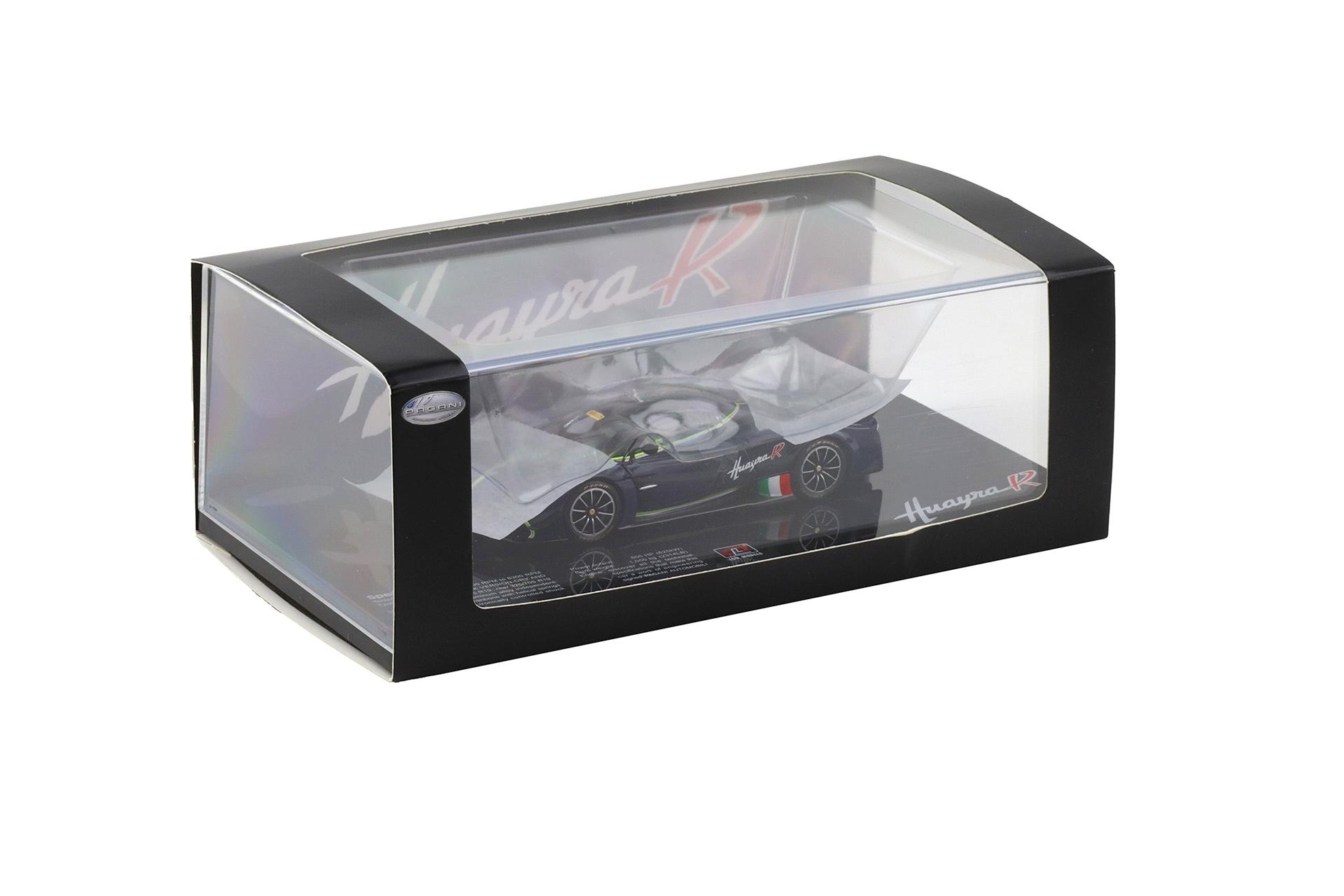 1:43 LCD Models Pagani Huayra R 2021 Full Carbon blue LCD43017-CBU