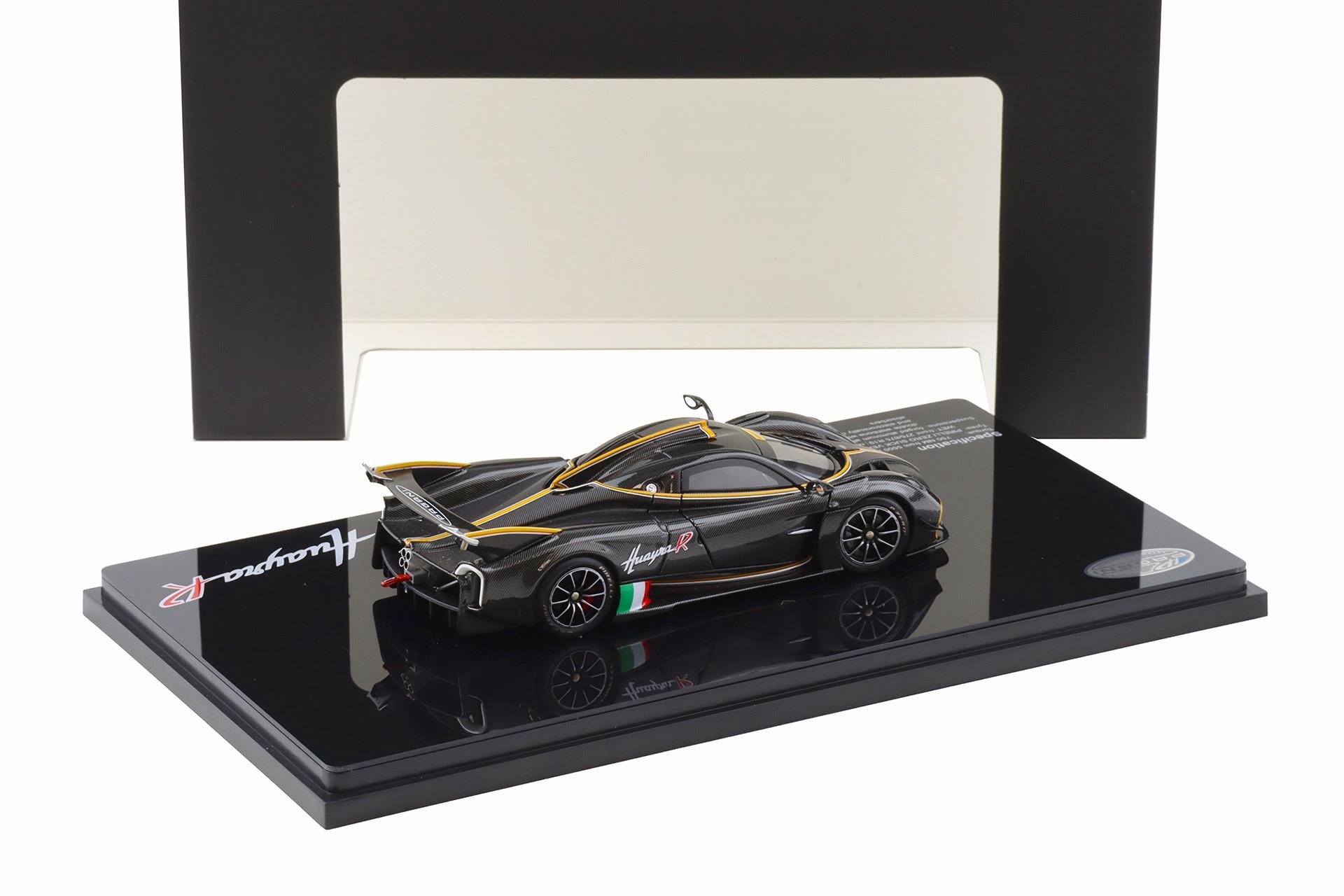 1:43 LCD Models Pagani Huayra R 2021 Full Carbon black LCD43017-CB