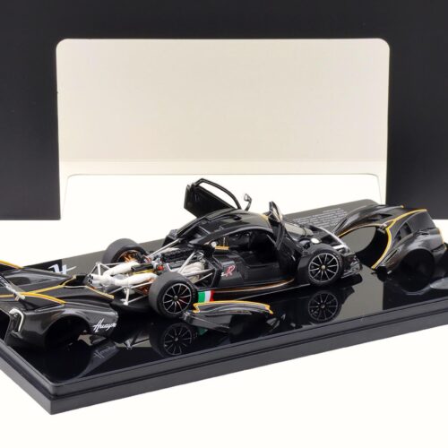 1:43 LCD Models Pagani Huayra R 2021 Full Carbon black LCD43017-CB