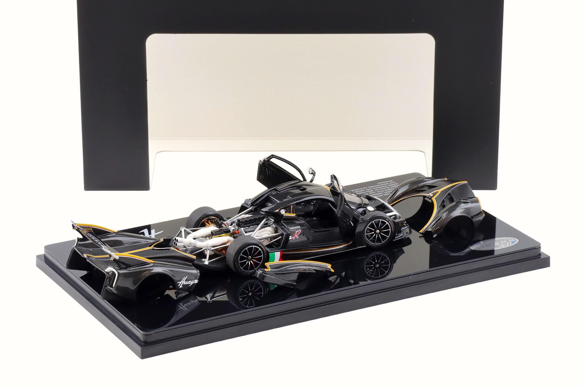 1:43 LCD Models Pagani Huayra R 2021 Full Carbon black LCD43017-CB
