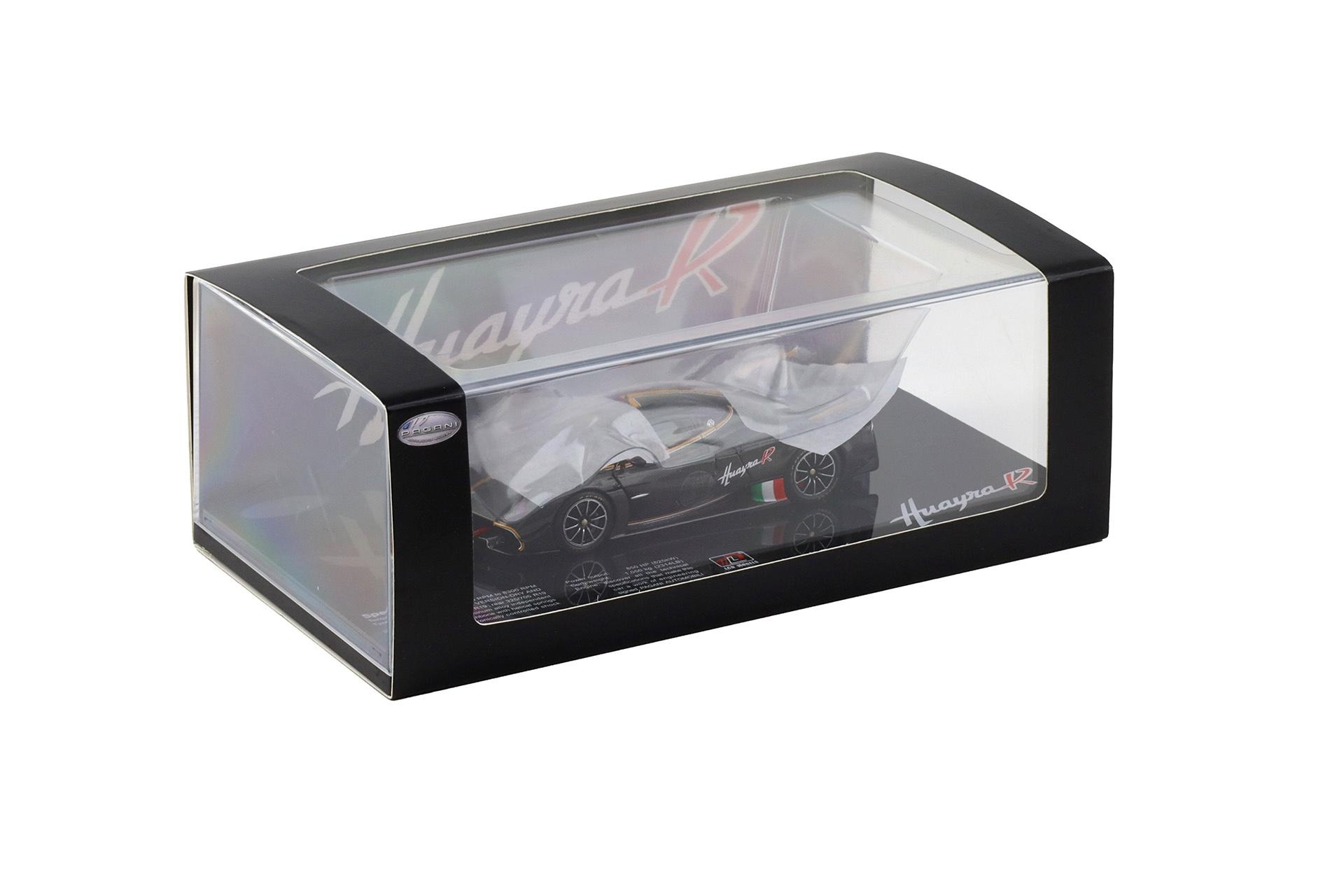 1:43 LCD Models Pagani Huayra R 2021 Full Carbon black LCD43017-CB
