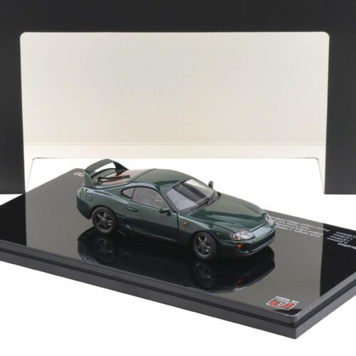 1:43 LCD Models Toyota Supra A80 Coupe RHD dark green LCD43009-GR