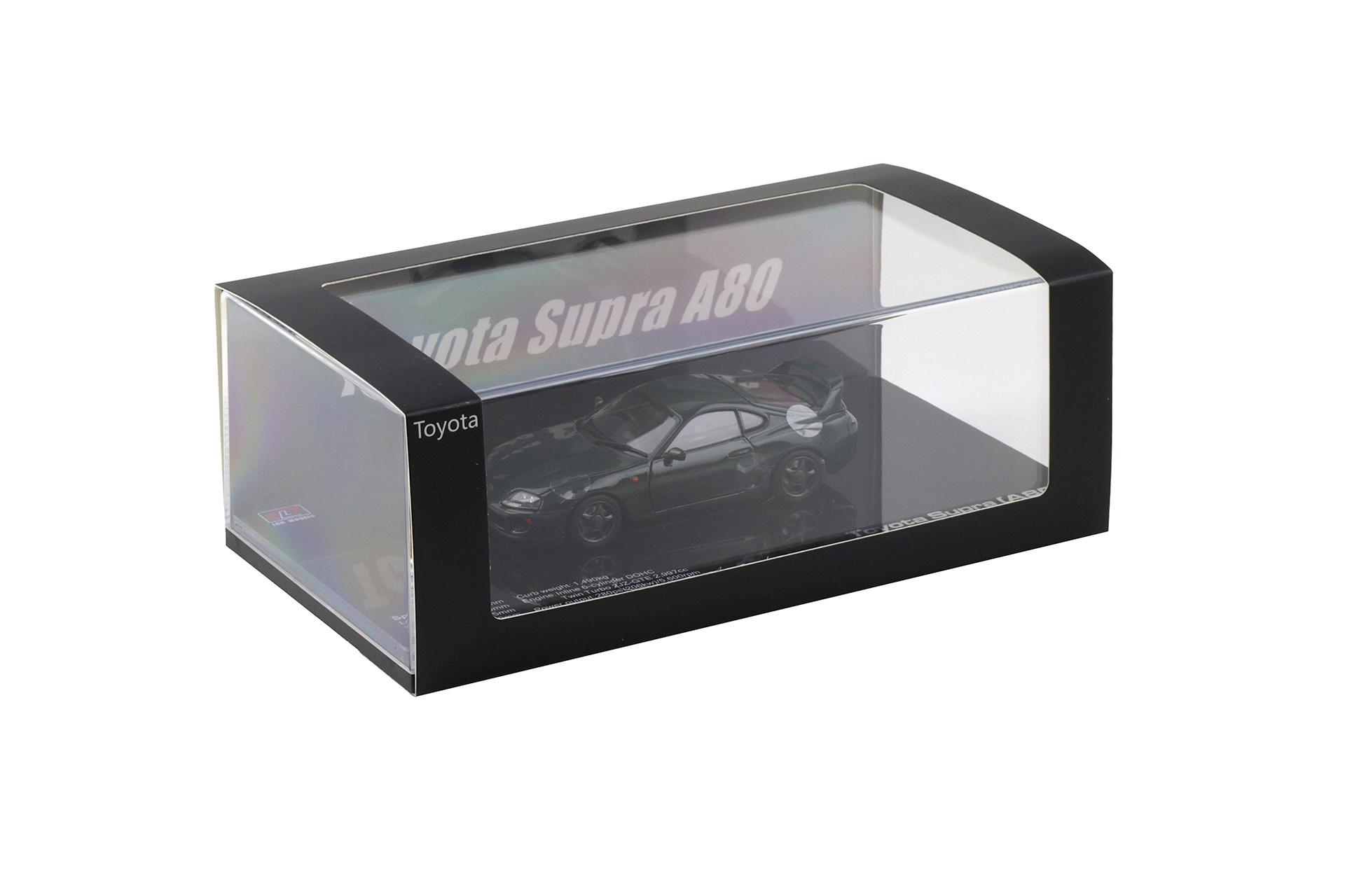 1:43 LCD Models Toyota Supra A80 Coupe RHD dark green LCD43009-GR