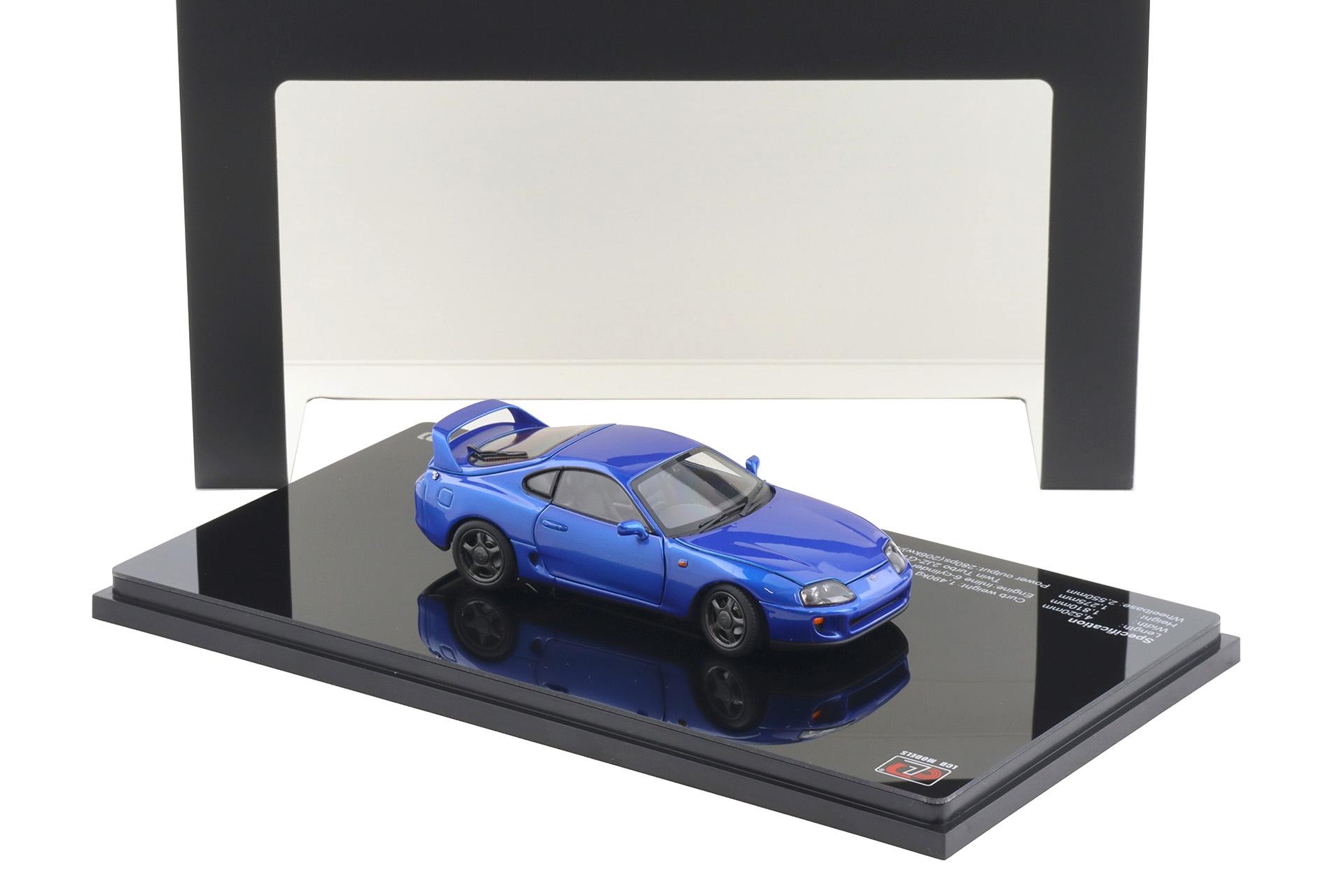 1:43 LCD Models Toyota Supra A80 Coupe RHD blue metallic LCD43009-BU