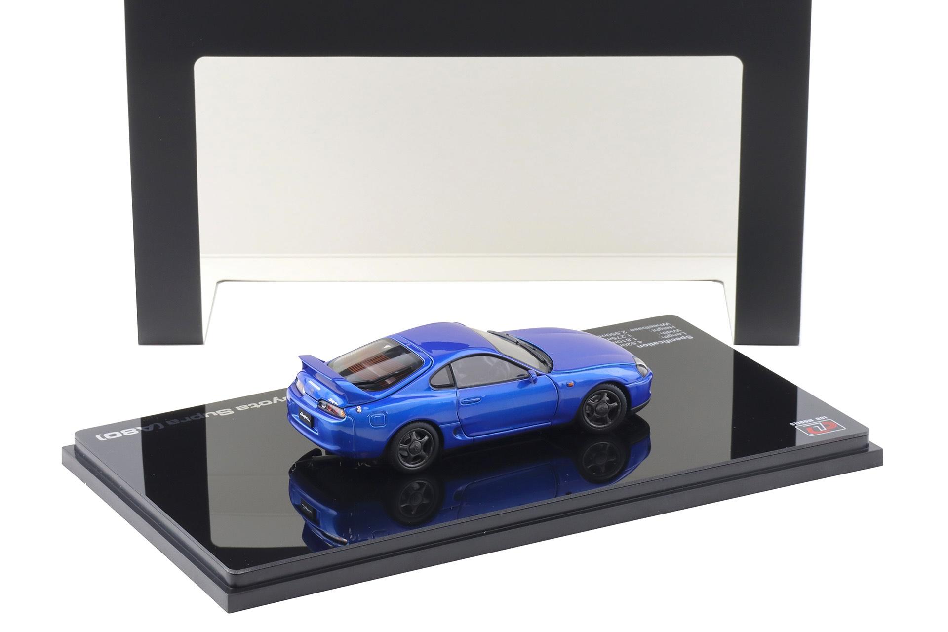 1:43 LCD Models Toyota Supra A80 Coupe RHD blue metallic LCD43009-BU