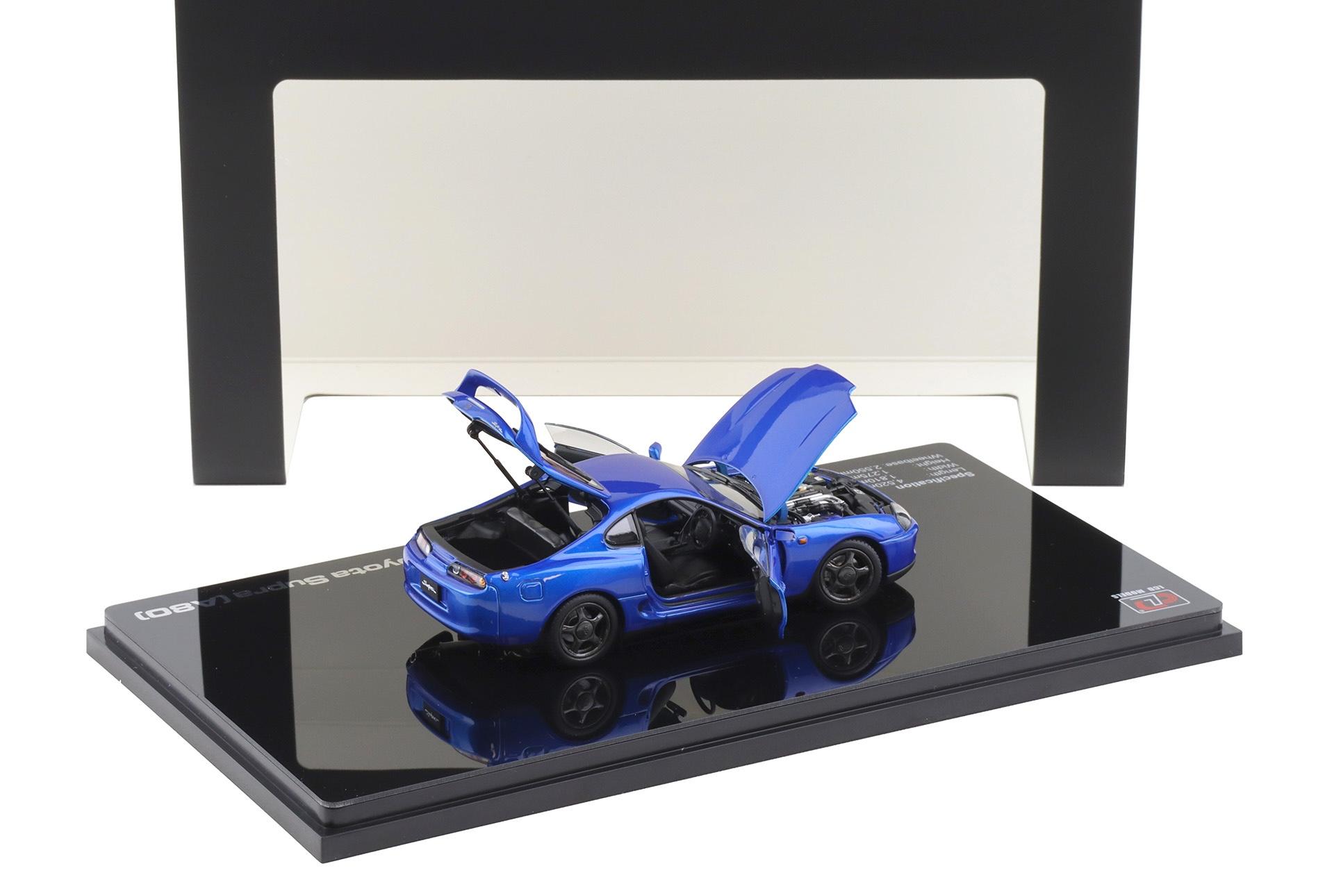 1:43 LCD Models Toyota Supra A80 Coupe RHD blue metallic LCD43009-BU