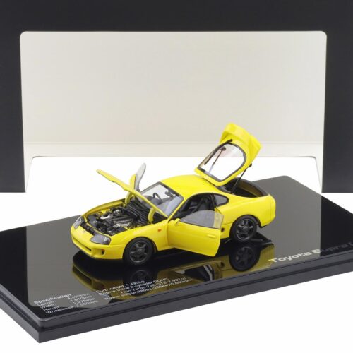 1:43 LCD Models Toyota Supra A80 Coupe RHD yellow LCD43009-YE