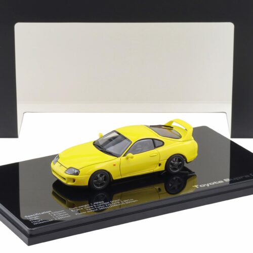 1:43 LCD Models Toyota Supra A80 Coupe RHD yellow LCD43009-YE