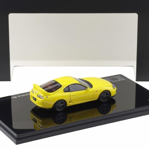 1:43 LCD Models Toyota Supra A80 Coupe RHD yellow LCD43009-YE
