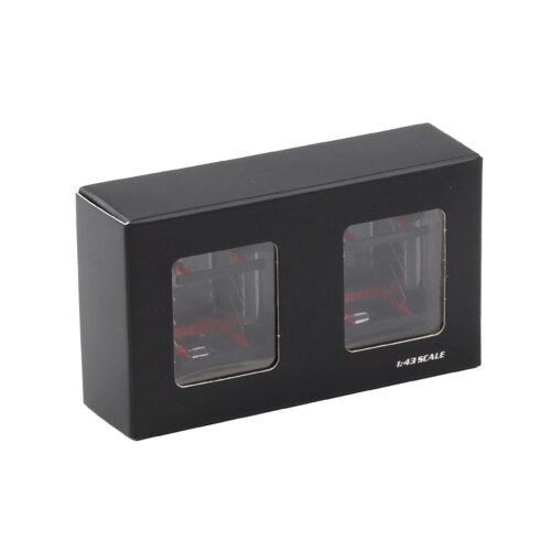 1:43 LCD Models Hood Holder Set 2 pcs. Semi Gloss red LCD-09-SGR