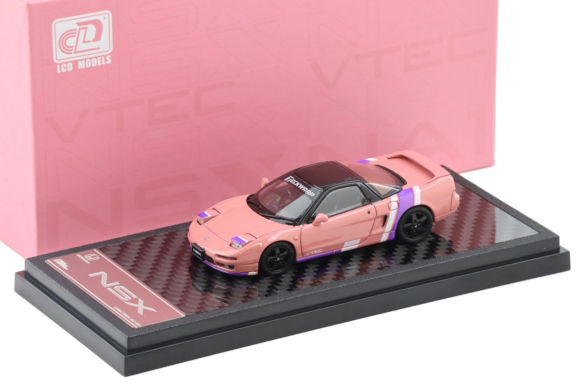 1:64 LCD Models Honda NSX NA1 pink Cool Car Show LCD64033-PI