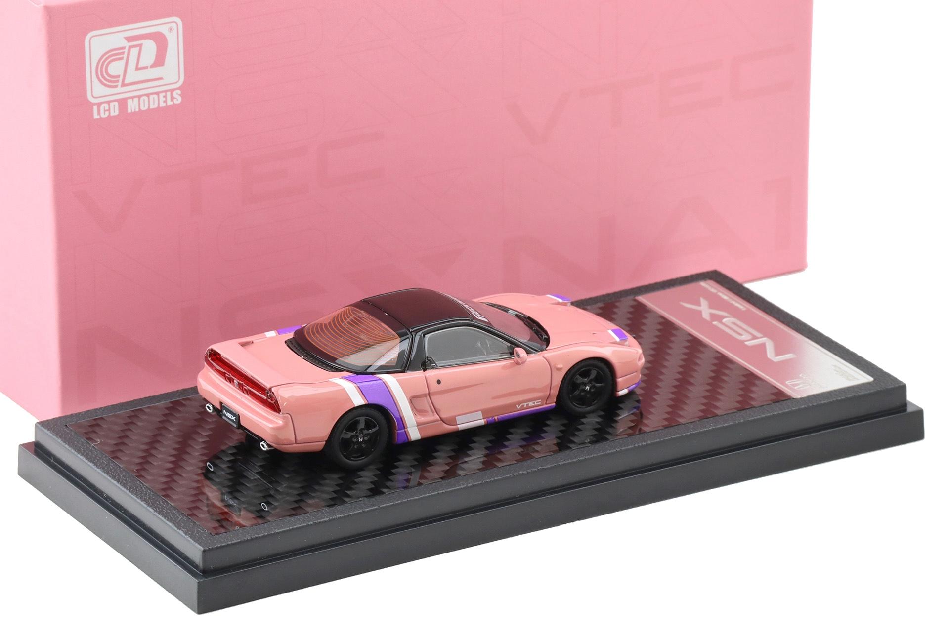 1:64 LCD Models Honda NSX NA1 pink Cool Car Show LCD64033-PI