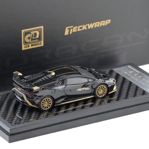1:64 LCD Models Lamborghini Huracan STO HEC 2026 black/ gold LCD64043-BG