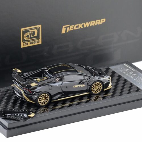 1:64 LCD Models Lamborghini Huracan STO HEC 2026 black/ gold LCD64043-BG
