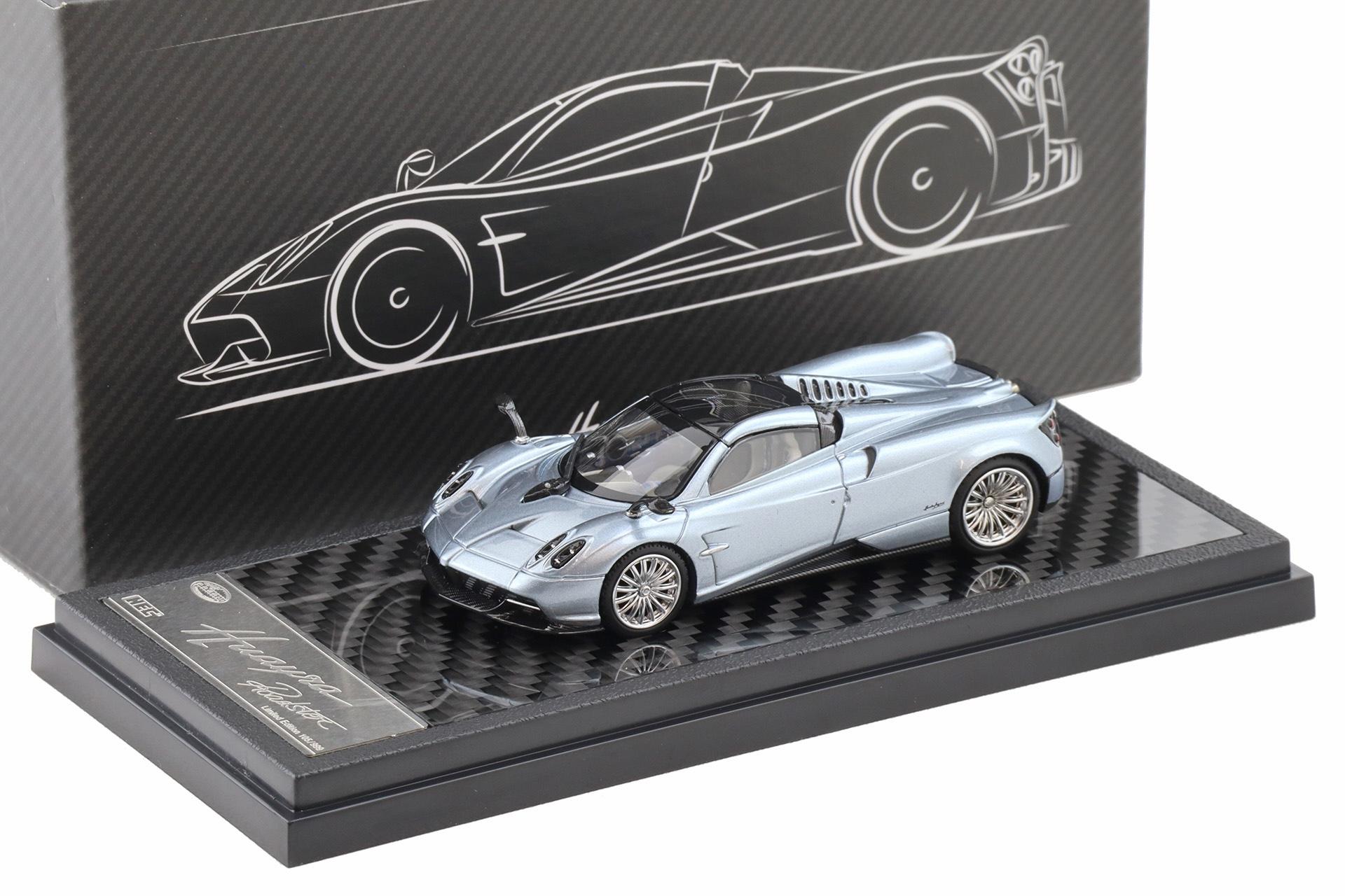 1:64 LCD Models Pagani Huayra Roadster HEC 2026 Ice blue LCD64015-IB