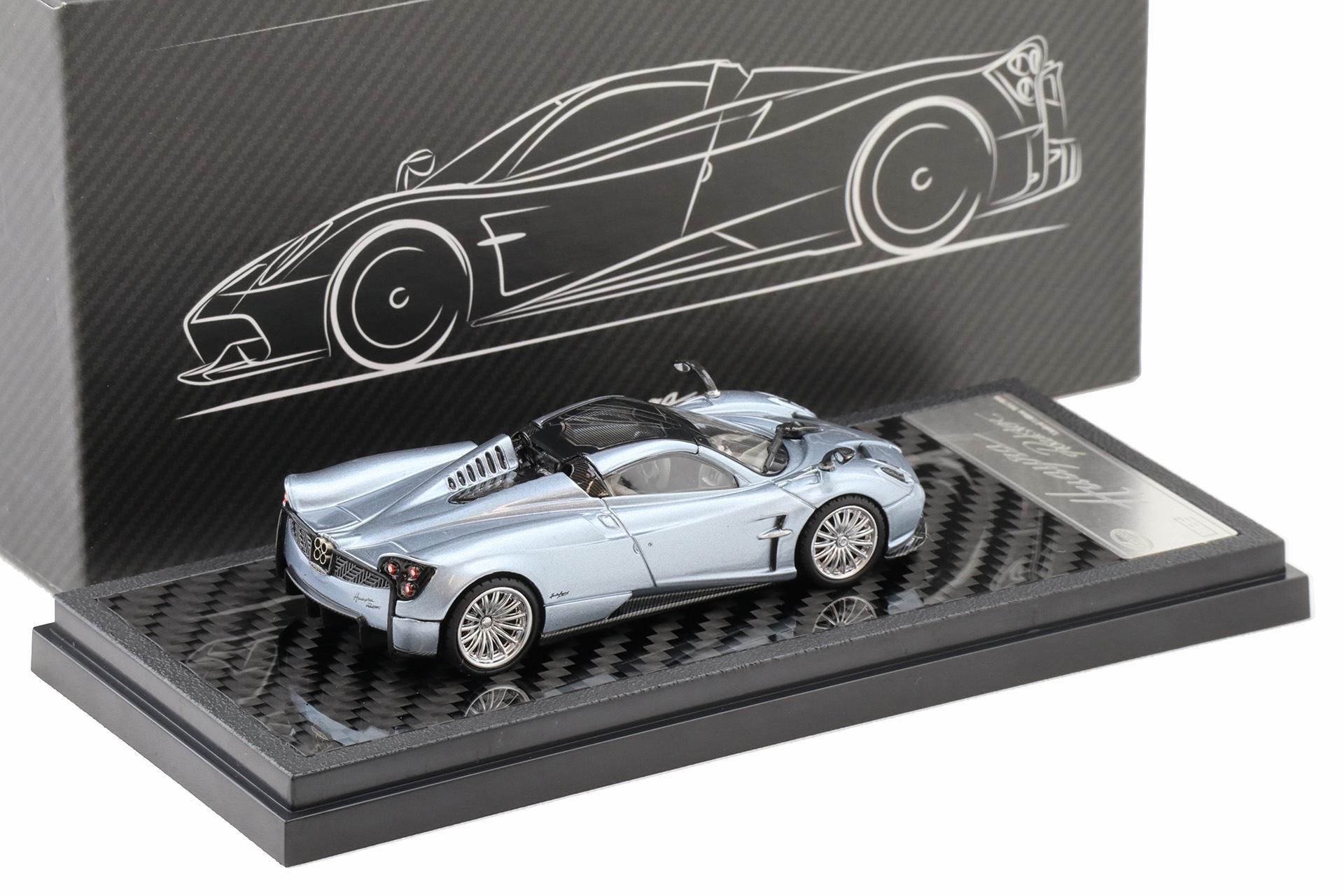 1:64 LCD Models Pagani Huayra Roadster HEC 2026 Ice blue LCD64015-IB