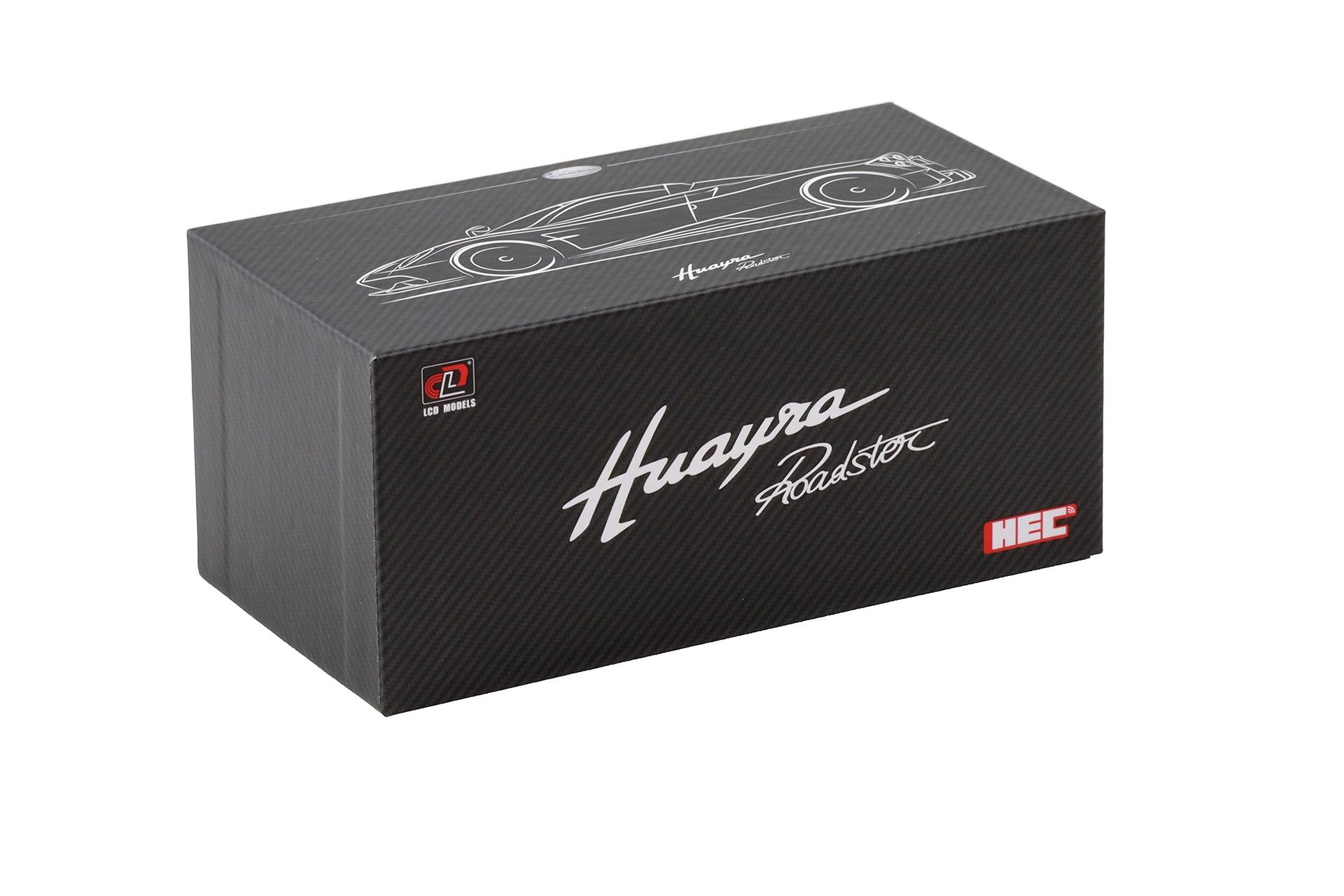 1:64 LCD Models Pagani Huayra Roadster HEC 2026 Ice blue LCD64015-IB