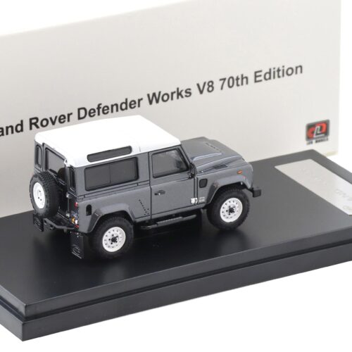 1:64 LCD Models Land Rover Defender Works V8 70th Edition Crimea grey LCD64016-GR