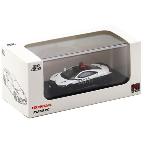 1:64 LCD Models Honda NSX Coupe Police Car black/ white LM64001-BW