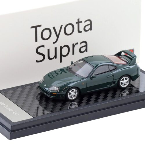1:64 LCD Models Toyota Supra A80 Coupe RHD dark green LCD64037-GR