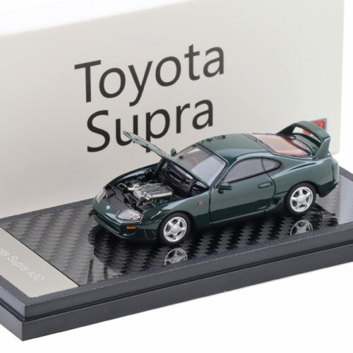 1:64 LCD Models Toyota Supra A80 Coupe RHD dark green LCD64037-GR