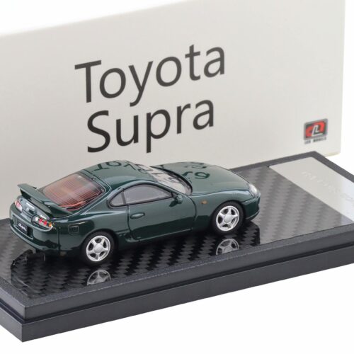 1:64 LCD Models Toyota Supra A80 Coupe RHD dark green LCD64037-GR