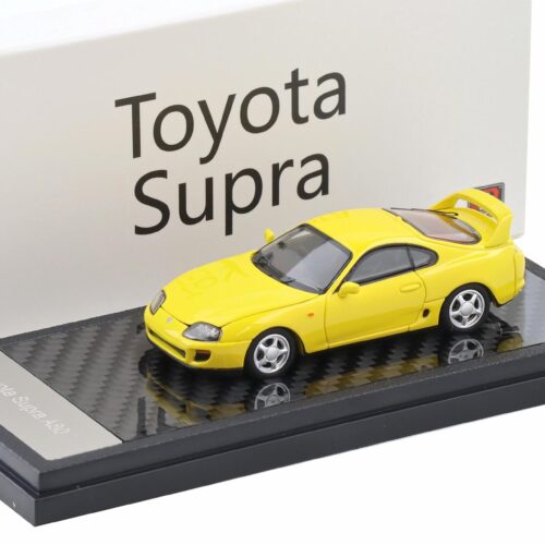 1:64 LCD Models Toyota Supra A80 Coupe RHD yellow LCD64037-YE
