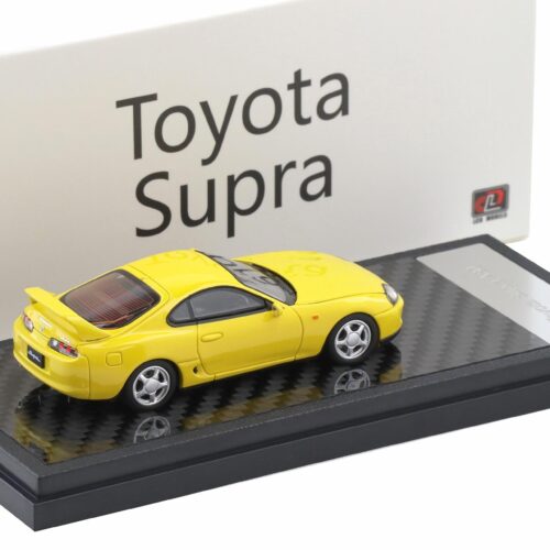 1:64 LCD Models Toyota Supra A80 Coupe RHD yellow LCD64037-YE