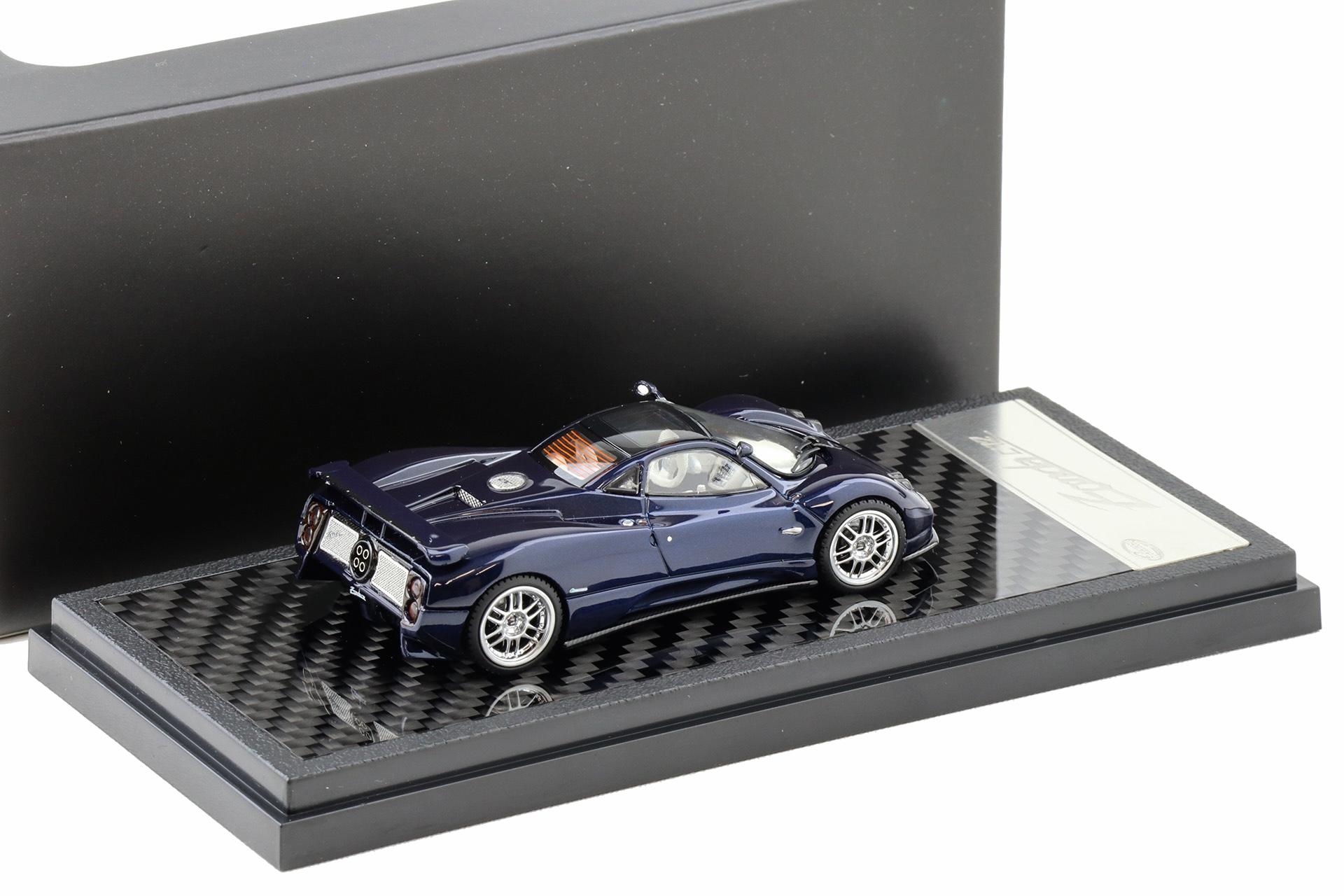 1:64 LCD Models Pagani Zonda C12 Coupe Aurora blue LCD64044-BU