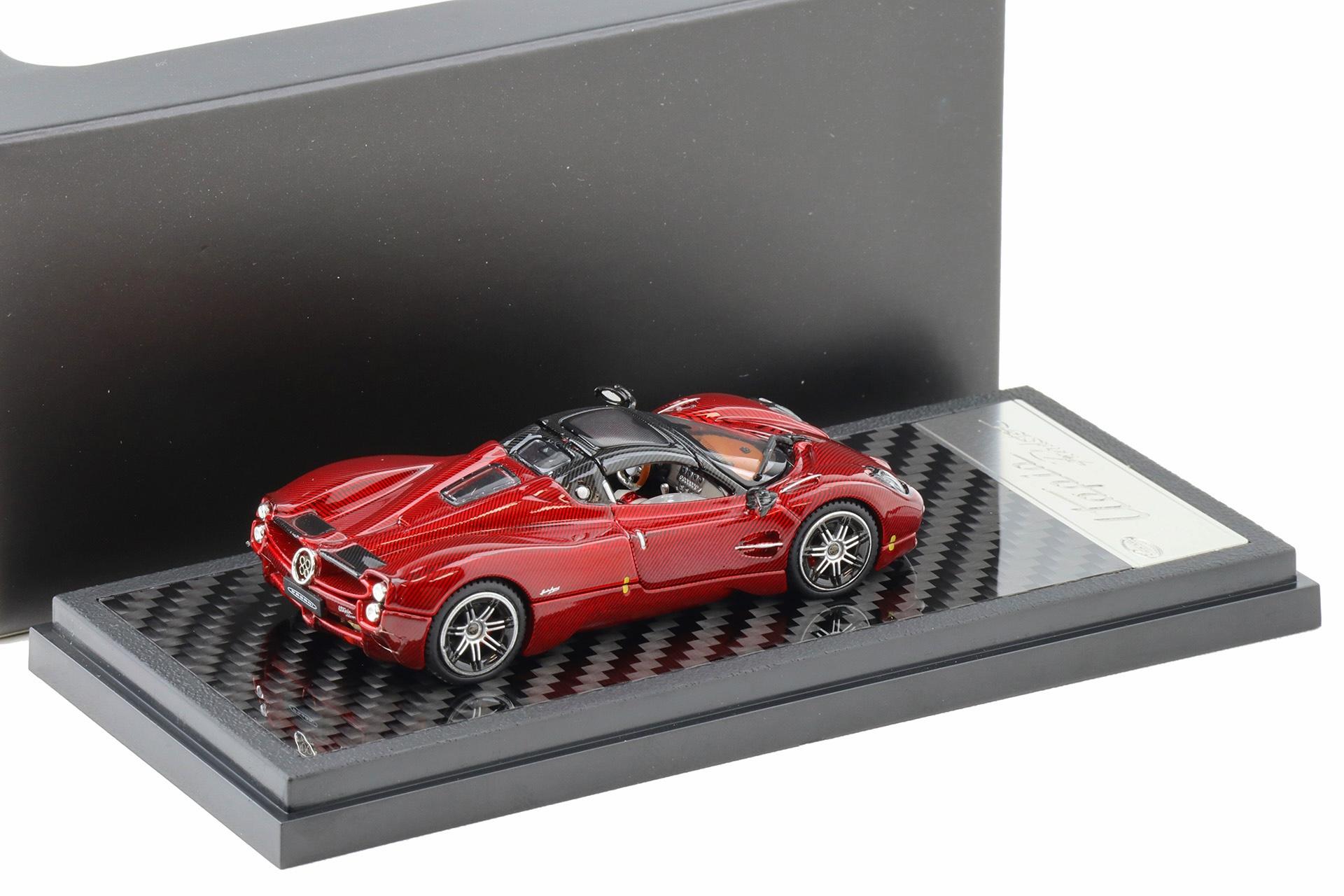 1:64 LCD Models Pagani Utopia Roadster Carbon red/ black LCD64047-CR