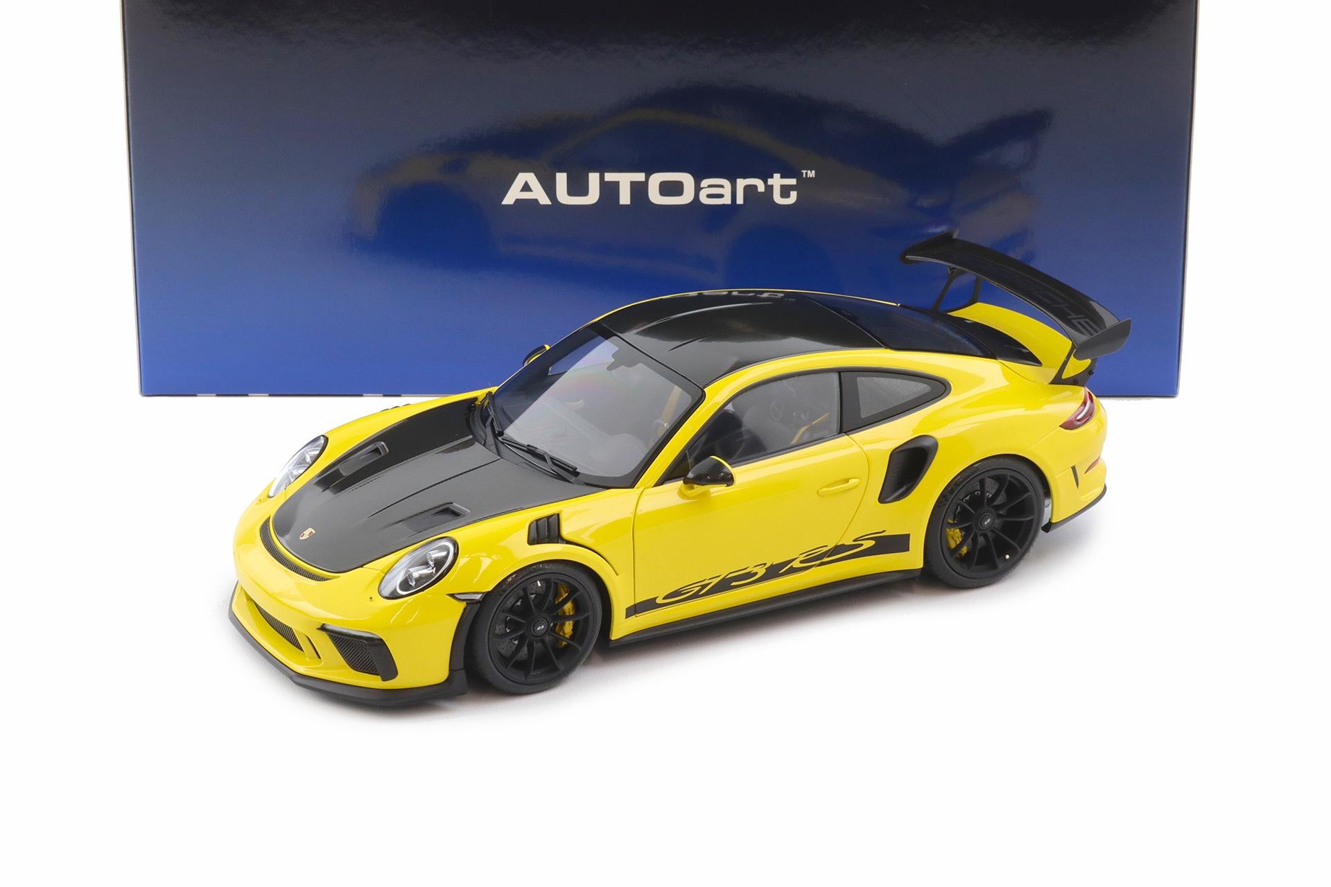 ID 111596 orig.jpg 1:18 AUTOart Porsche 911 991.2 GT3 RS Weissach Package Racing yellow 78178