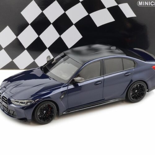1:18 Minichamps BMW M3 G80 Competition dark blue metallic 2020