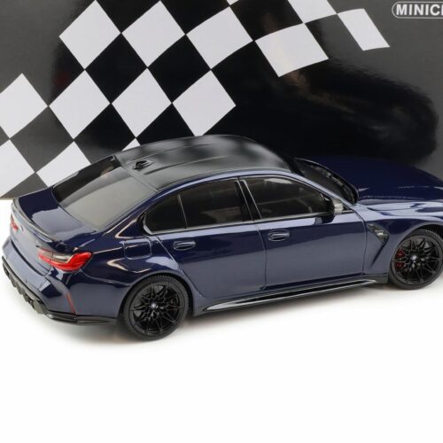 1:18 Minichamps BMW M3 G80 Competition dark blue metallic 2020