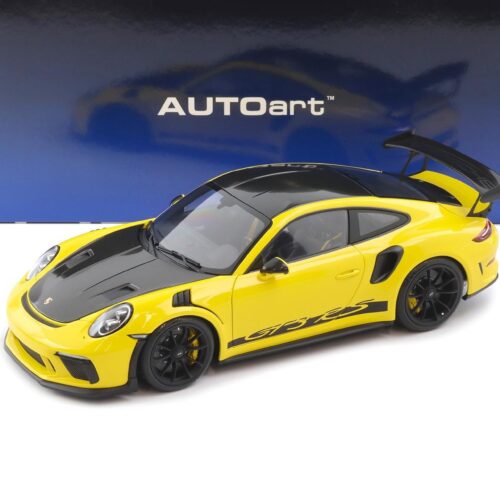 1:18 AUTOart Porsche 911 991.2 GT3 RS Weissach Package Racing yellow 78178