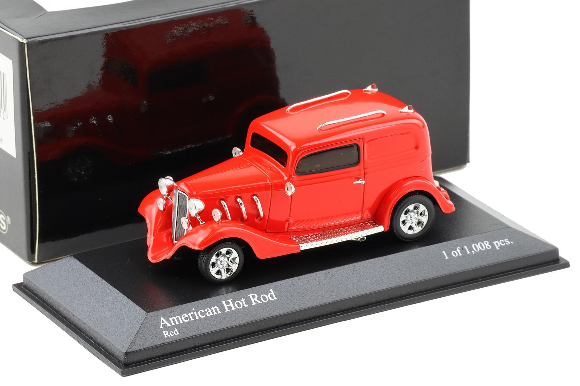 1:43 Minichamps American Hot Rod red