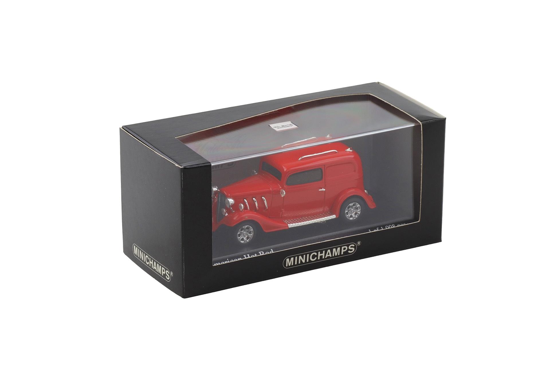 1:43 Minichamps American Hot Rod red