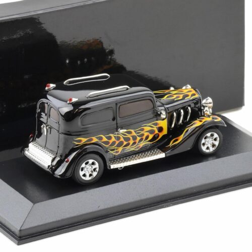 1:43 Minichamps American Hot Rod Black with flames