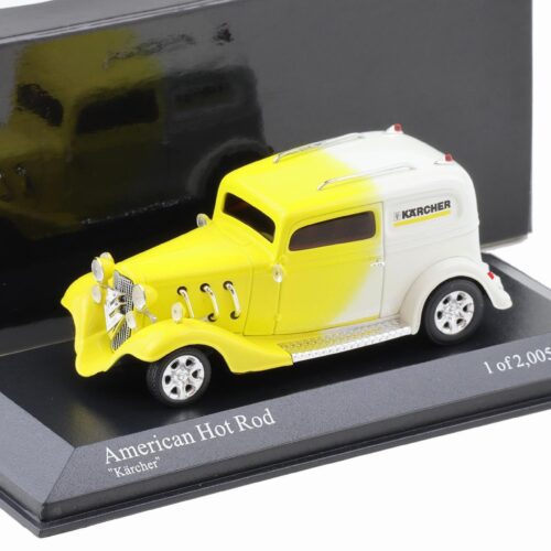 1:43 Minichamps American Hot Rod Kärcher yellow/ white