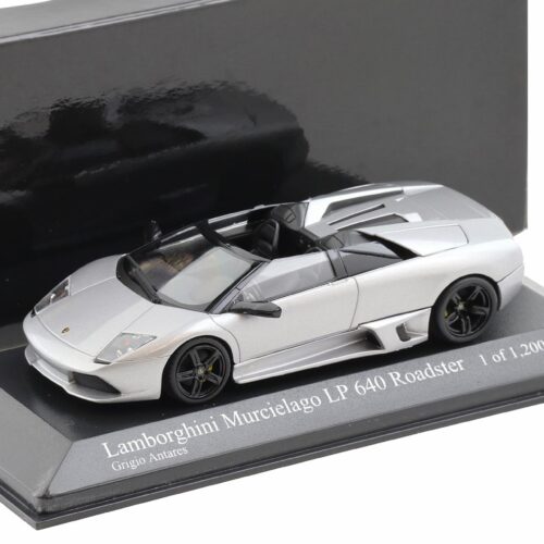 1:43 Minichamps Lamborghini Murcielago LP640 Roadster 2007 Grigio Antares grey