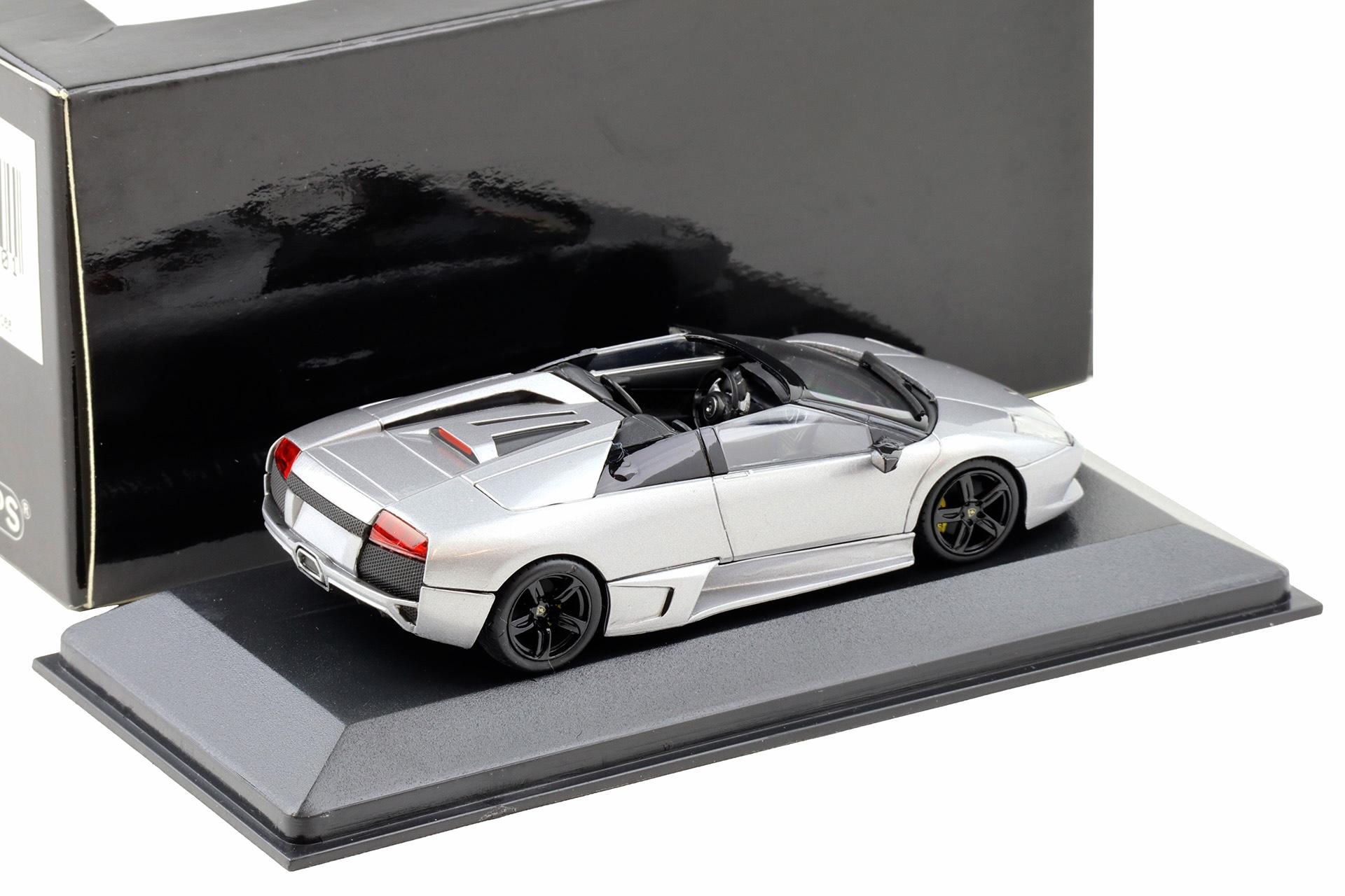 1:43 Minichamps Lamborghini Murcielago LP640 Roadster 2007 Grigio Antares grey